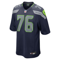 Seattle Seahawks Grey Zabel Navy jersey – view 3