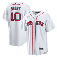 Boston Red Sox Trevor Story White jersey – view 2
