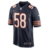 Chicago Bears Darnell Wright Navy jersey – view 3