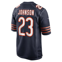 Chicago Bears Roschon Johnson Navy jersey – view 4