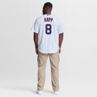 Chicago Cubs Ian Happ White jersey – view 6