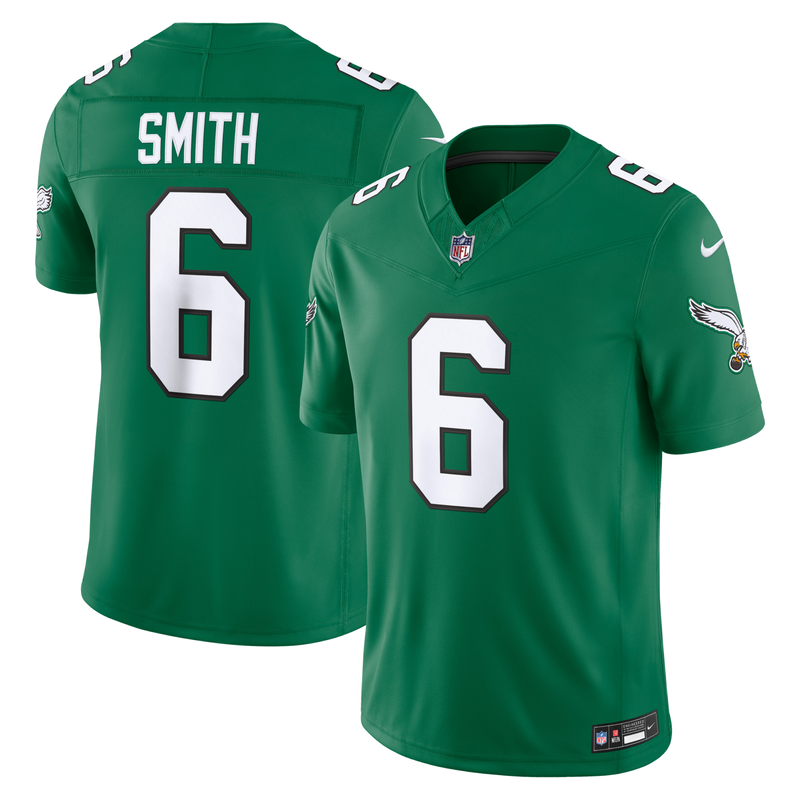 Philadelphia Eagles DeVonta Smith Green jersey – view 1