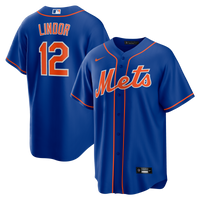 New York Mets Francisco Lindor Royal jersey – view 1