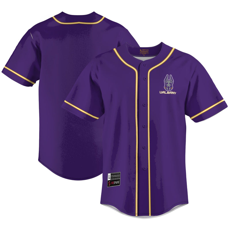 UAlbany Great Danes GameDay Greats Purple jersey – view 1