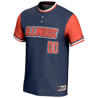 Illinois Fighting Illini GameDay Greats Navy jersey – view 3