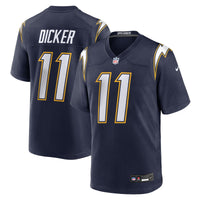 Los Angeles Chargers Cameron Dicker Navy jersey – view 1