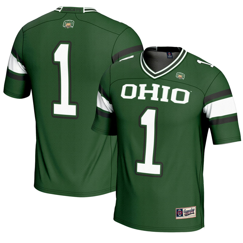 Ohio Bobcats Green jersey – view 1