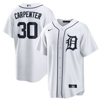 Detroit Tigers Kerry Carpenter White jersey – view 1