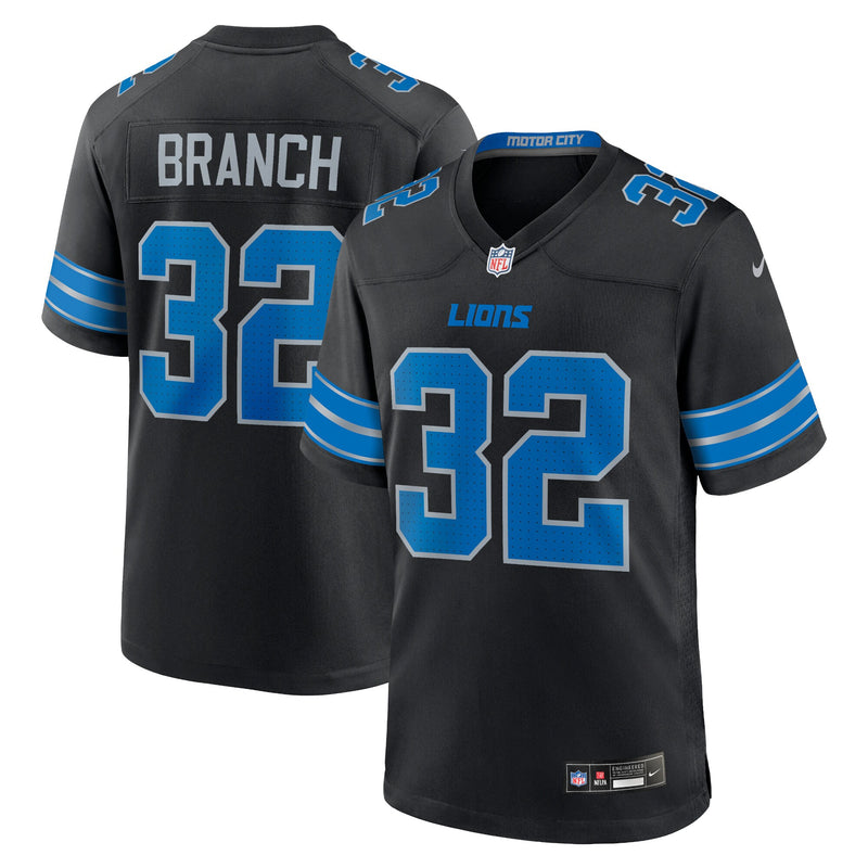 Detroit Lions Brian Branch Black jersey – view 1