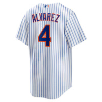 New York Mets Francisco Alvarez White jersey – view 4