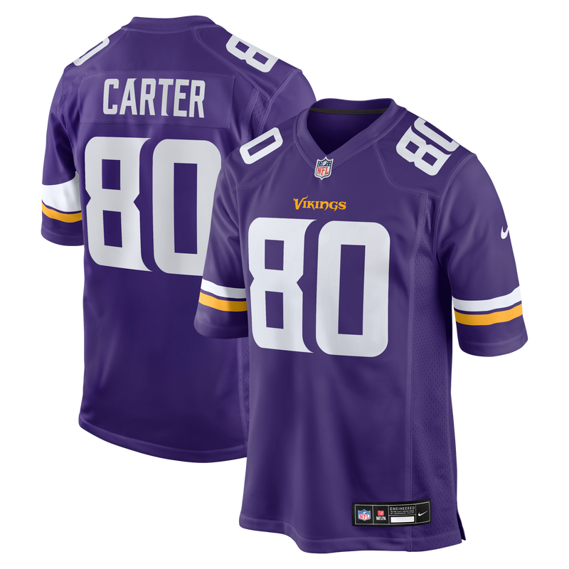 Minnesota Vikings Cris Carter Purple jersey – view 1