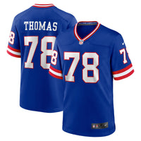 New York Giants Andrew Thomas Royal jersey – view 1
