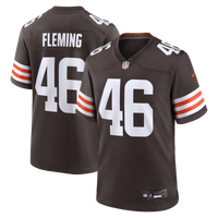 Cleveland Browns Don Fleming Brown jersey – view 1