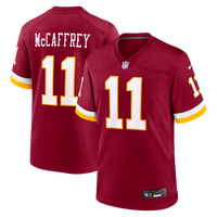 Washington Commanders Luke McCaffrey Burgundy jersey – view 1