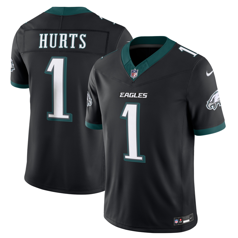Philadelphia Eagles Jalen Hurts Black jersey – view 1