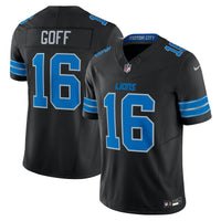 Detroit Lions Jared Goff Black jersey – view 1