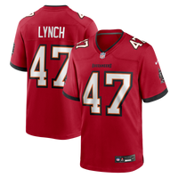 Tampa Bay Buccaneers John Lynch Red jersey – view 1