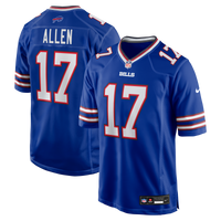 Buffalo Bills Josh Allen Royal jersey – view 2