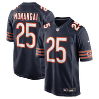 Chicago Bears Kyle Monangai Navy jersey – view 1