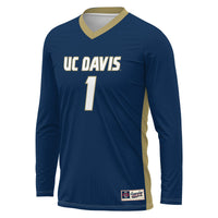 UC Davis Aggies GameDay Greats Navy jersey – view 3