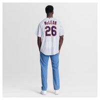 New York Mets Nolan McLean White jersey – view 6