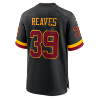 Washington Commanders Jeremy Reaves Black jersey – view 4