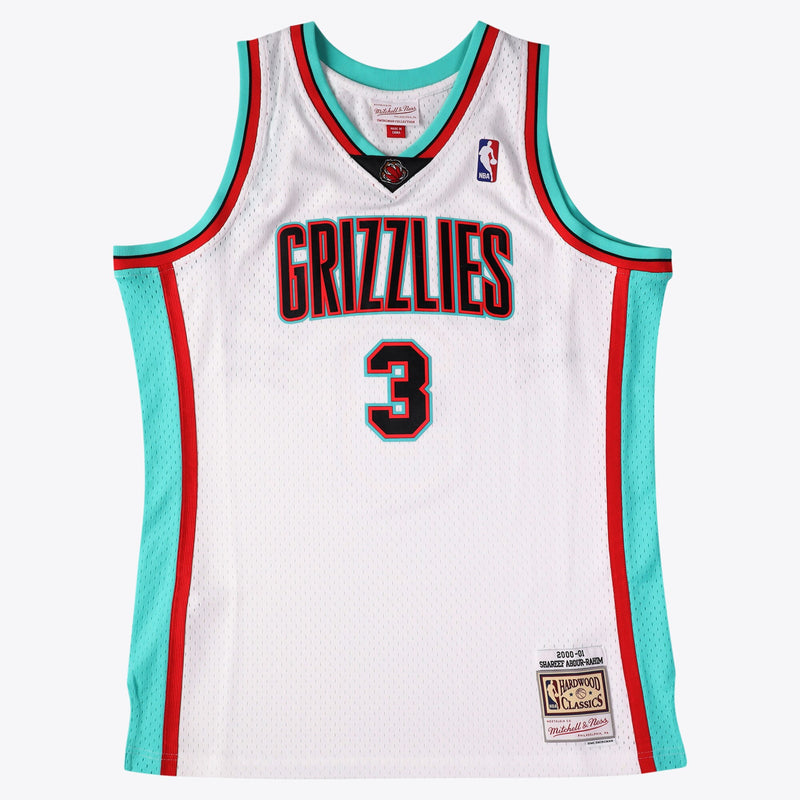 Vancouver Grizzlies White jersey – view 1