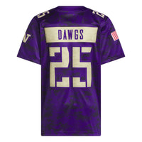 Washington Huskies Purple jersey – view 4