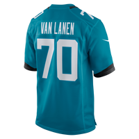 Jacksonville Jaguars Cole Van Lanen Teal jersey – view 3