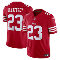 San Francisco 49ers Christian McCaffrey Scarlet jersey – view 1