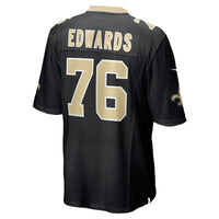 New Orleans Saints David Edwards Black jersey – view 3
