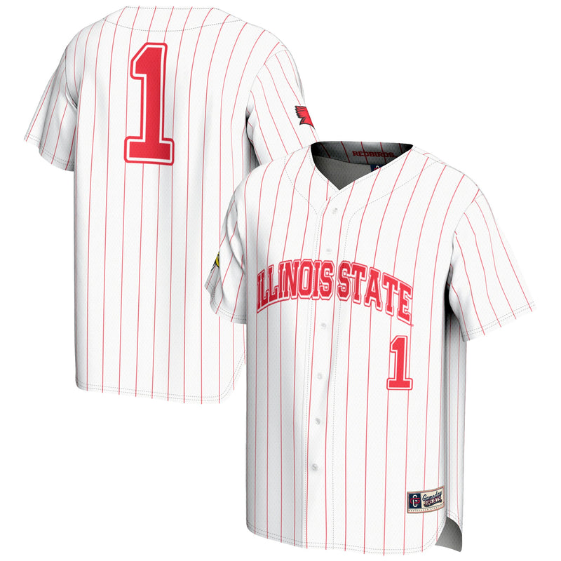 Illinois State Redbirds White jersey – view 1