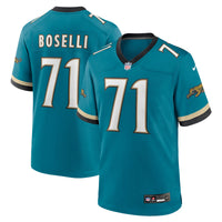Jacksonville Jaguars Tony Boselli Teal jersey – view 1
