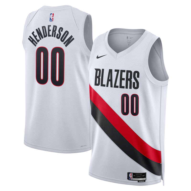 Portland Trail Blazers White jersey – view 1