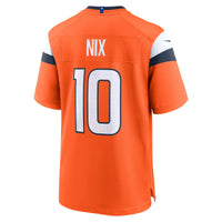 Denver Broncos Bo Nix Orange jersey – view 4