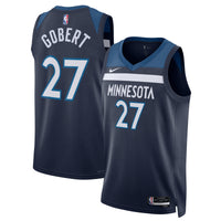 Minnesota Timberwolves Navy jersey – view 1