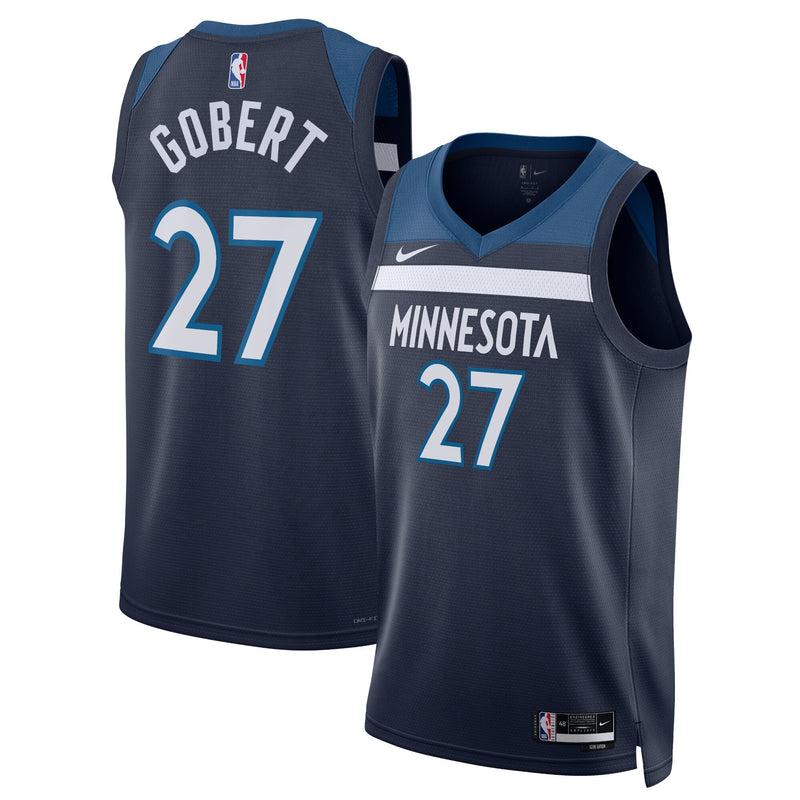Minnesota Timberwolves Navy jersey – view 1