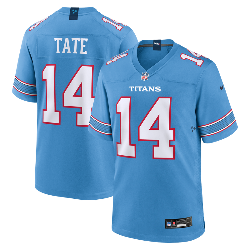 Tennessee Titans Carnell Tate Blue jersey – view 1