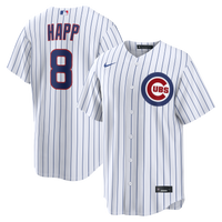 Chicago Cubs Ian Happ White jersey – view 2