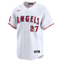 Los Angeles Angels Mike Trout White jersey – view 7
