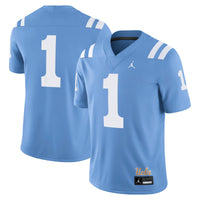 Jordan Brand #1 Light Blue UCLA Bruins Alternate Game Jersey – view 1