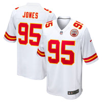 Kansas City Chiefs Chris Jones White jersey – view 2
