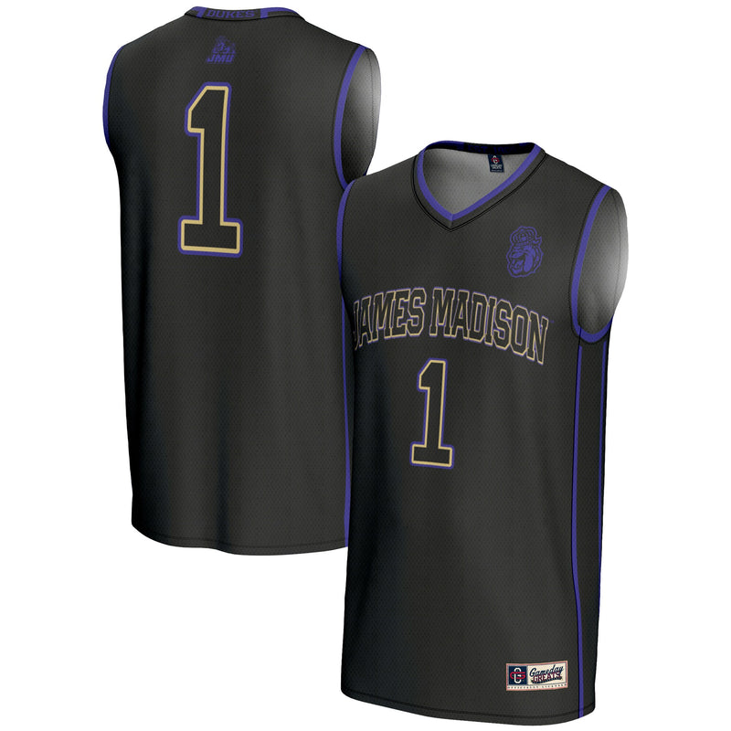 James Madison Dukes Black jersey – view 1