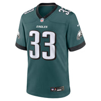 Philadelphia Eagles Cooper DeJean Green jersey – view 3