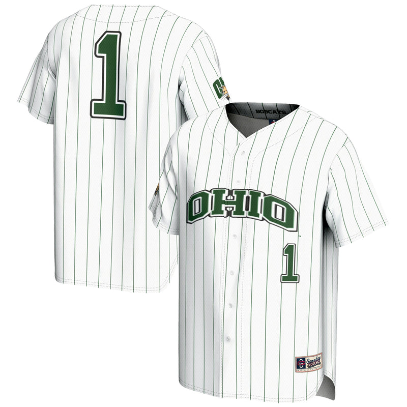 Ohio Bobcats White jersey – view 1