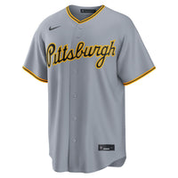 Pittsburgh Pirates Paul Skenes Gray jersey – view 3