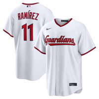 Cleveland Guardians José Ramírez White jersey – view 2
