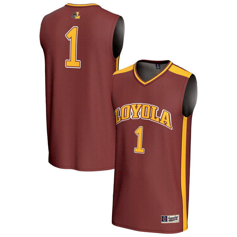 Loyola Chicago Ramblers Maroon jersey – view 1