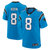 Carolina Panthers Jaycee Horn Blue jersey – view 2