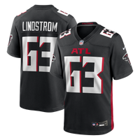 Atlanta Falcons Chris Lindstrom Black jersey – view 1
